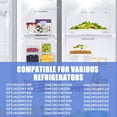 thumbnail image 5 of New Upgraded WR55X11132 WR55X25754 GE Refrigerator LED Light Bulb Replace WR55X30602 WR55X26486 PS4704284 3033142 EAP12172918 AP6261806(8 Pack), 5 of 7
