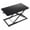 Black, variant on Single Top 23.6 inch Scissors Lift Keyboard and Mouse Riser, Height Adjustable Standing Desk Converter for Ergonomic Sit Stand Workstations, 7 Height Levels-Wooden Color