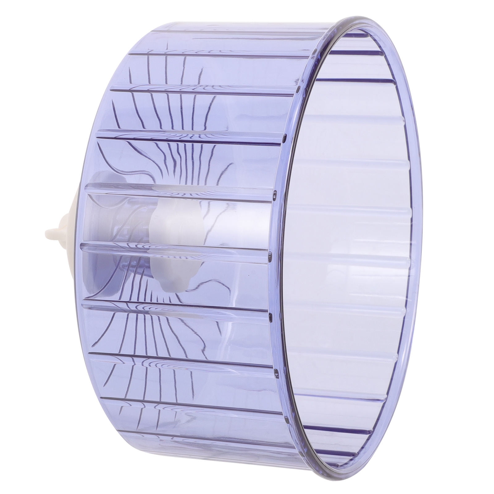 OULII Lavender Plastic Quiet Hamster Wheel with Double Bearings Exercise Toy