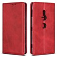 thumbnail image 1 of Adecuado para teléfono móvil Sony Xperia 20 Funda de cuero A20 Edición japonesa Patrón de becerro de color sólido Cartera con ventosa para tarjetas, 1 of 6