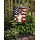 thumbnail image 2 of Caroline Treasures Ck1736gf Patriotic Usa Boxer Flag Garden Size Afortunado Sencillez, 2 of 3