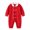 Red, variant on Vedolay Jumpsuit for Girls Romper Jumpsuit Floral Pants Long Sleeve Outfit Set Green,80