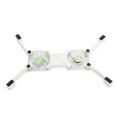 thumbnail image 4 of Ymiko Coussin de Refroidissement pour Ordinateur Portable USB Support Pliable avec Lumière Support Antidérapant, Radiateur PC, Ventilateur pour Ordinateur Portable, 4 of 8
