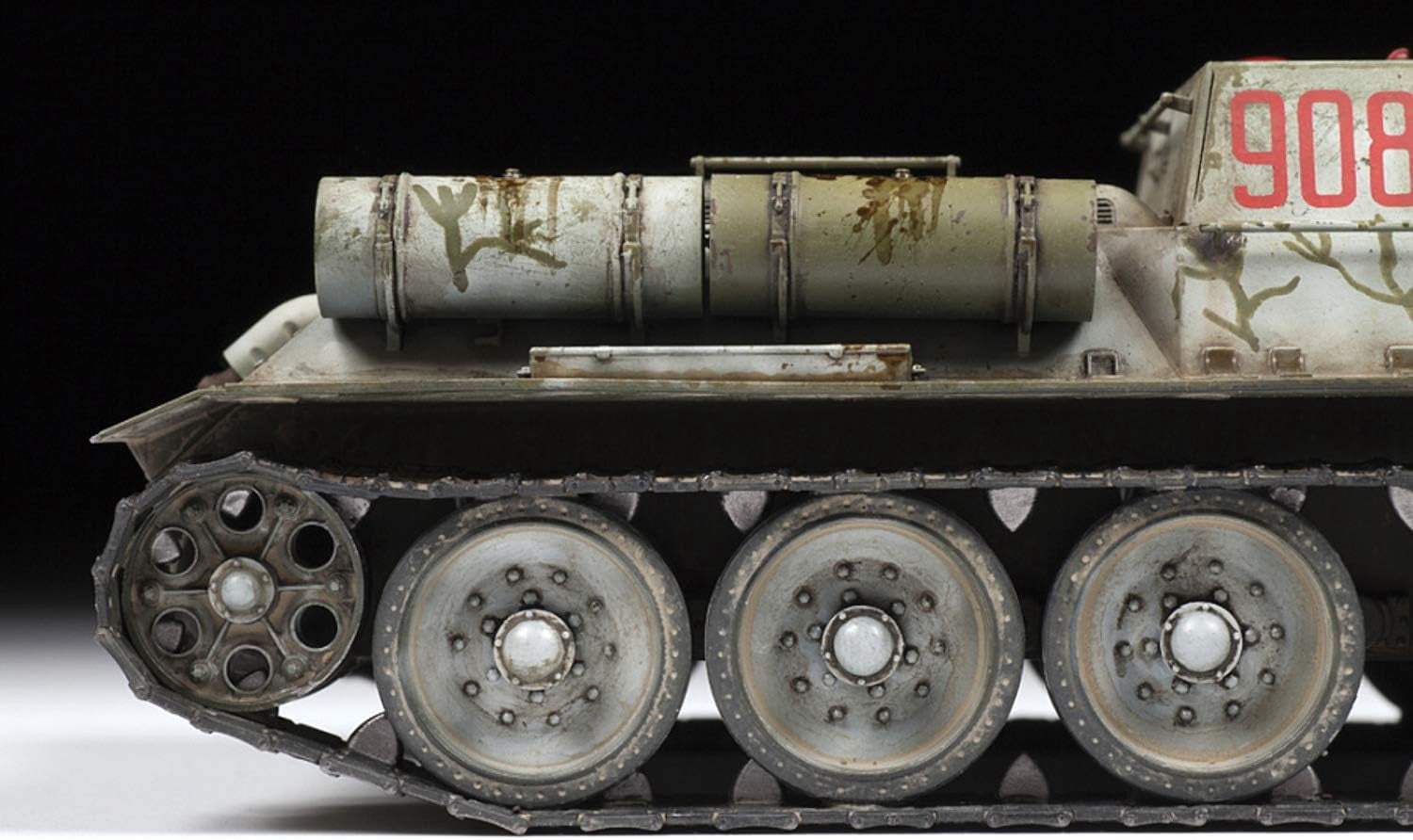 Zvezda 530003691 1:35 SU-122 Soviet Self-Propelled Hown Car Model Kit, Plastic Construction Kit