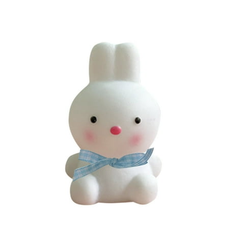 

Hixanqinu Electrical Home Appliances Electrical Tools Electronics Creative Led Night Light Cute Light Emitting Bunny Lamp Room Bedside Lamp Ornaments Enamel Night Light