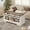 Desktop Wood, variant on NEILA 47.2" Coffee Table Lift Top – Multifunctional Convertible Top Coffee Table with Ample Storage, Rustic Style for Living Room,Black