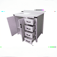 thumbnail image 5 of Dreamwerks Lilac Bathroom Vanity, 36 in. W x 21.5 in. D x 33.5 in. H, Cultured Marble Top, 5 of 10