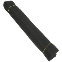 SEWOART Black Karate Belt Stretchy Waist Band for Taekwondo Martial Arts and Karate Training