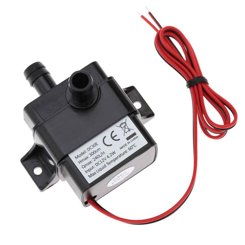 Pump Performance QR30E DC 12V 4.2W 240L/H Flow Rate CPU Cooling Car Brushless Water Pump Waterproof Brushless Pump NEW Pump Performance QR30E DC 12V 4.2W 240L/H Flow Rate CPU Cooling Car Brushless Water Pump Waterproof Brushless Pump NEW