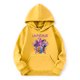 thumbnail image 4 of Moonsky Sudadera con capucha y cordón HUNTRX, estampado de grupo de chicas coreanas, jersey corto, suave y cómodo, top de manga larga para primavera y otoño. Morado 110, 4 of 5