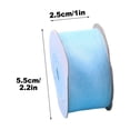 thumbnail image 3 of Solid Color Wired Ribbon for Christmas Gift Wrapping, Wreaths, and DIY Crafts, 3 of 5
