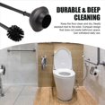 thumbnail image 4 of Toilet Plunger and Brush 2-In-1 Toilet Bowl Brush Plunger Set B, 4 of 4