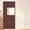 Brown 2 Windows, variant on Magnetic Thermal Insulated Door Curtain, Side Opening Thermal Door Screen
