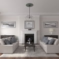 thumbnail image 6 of 29 3/4"OD x 1 1/2"P Wigan Ceiling Medallion, Hand-Painted Cloud Burst Crackle, 6 of 7