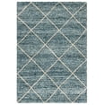 thumbnail image 2 of Safavieh Himalaya Zoe Geometric Wool Area Rug, Blue/Gold, 4' x 6', 2 of 11