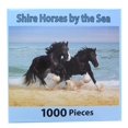 thumbnail image 2 of Rompecabezas Puzzleworks Shire Horses by The Sea 1000 piezas, 2 of 6
