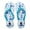 Aqua Hashtag, variant on Trendy Emoji Hashtag Heart Social Media Adult Women Flip Flops Thong Sandal Slipper (Size Small, Aqua Hashtag)