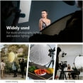 thumbnail image 3 of 60cm 80cm 110cm Multi-Disc 5 in 1 Round Photo Studio Light Diffuser Collapsible Photography Reflector 60CM, 3 of 8