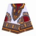thumbnail image 3 of Men Blazer Jacket Single Button Suits Dashiki Print Outwear African Mens Clothes, 3 of 5