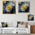 thumbnail image 4 of Designart "Yellow White Hyacinth Scenery VI" Floral Hyacinth Wall Art For Bathroom, 4 of 5