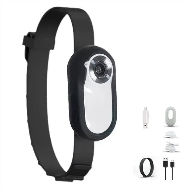 Cámara Deportiva para Gatos con Cámara HD 1080P, Sin Necesidad de Wifi, con Pulgar Magnético, para Viajes, Antivibración, Minicámara para Perros.