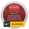 thumbnail image 2 of Community Coffee Spiced Pumpkin Pecan Pie Flavored 10 Count Coffee Pods, Medium Roast Compatible with Keurig 2.0 K-Cup Brewers, 10 Count (Pack of 1), 2 of 3