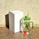 thumbnail image 1 of Fiudx Vaso Cuadrado de Vidrio, Elegante Vaso con Pajita de Doble Pared, Elegante Juego de Vasos con Asa, Opciones Versátiles para Beber, para Usar En Casa o En La Oficina, Una Experiencia de Bebida M, 1 of 6