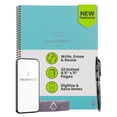 thumbnail image 1 of Cuaderno Reutilizable de Espiral Rocketbook New Core Tamaño Carta en Color Verde Azulado, 1 of 8