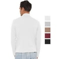 thumbnail image 3 of Stretch Is Comfort Men's Ribbed Long Sleeve Mock Neck Turtleneck | Adult Small- 3x, 3 of 6