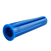 Sentry Supply 651-0475 Plastic Wall Anchors, Use with #14 - #16 Fasteners, 1-3/8 in, Blue, Pack of 100
