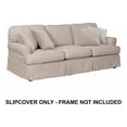 thumbnail image 1 of Sunset Trading Horizon Polyester/Linen Fabric 11-Pcs Sofa Slipcover Set in Beige, 1 of 5