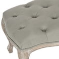 thumbnail image 5 of SAFAVIEH Ramsey Traditional Glam Tufted Bench, Sea Mist, 5 of 6