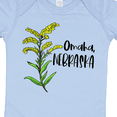 thumbnail image 4 of Inktastic Omaha, Nebraska Goldenrod Flower Boys or Girls Baby Bodysuit, 4 of 5