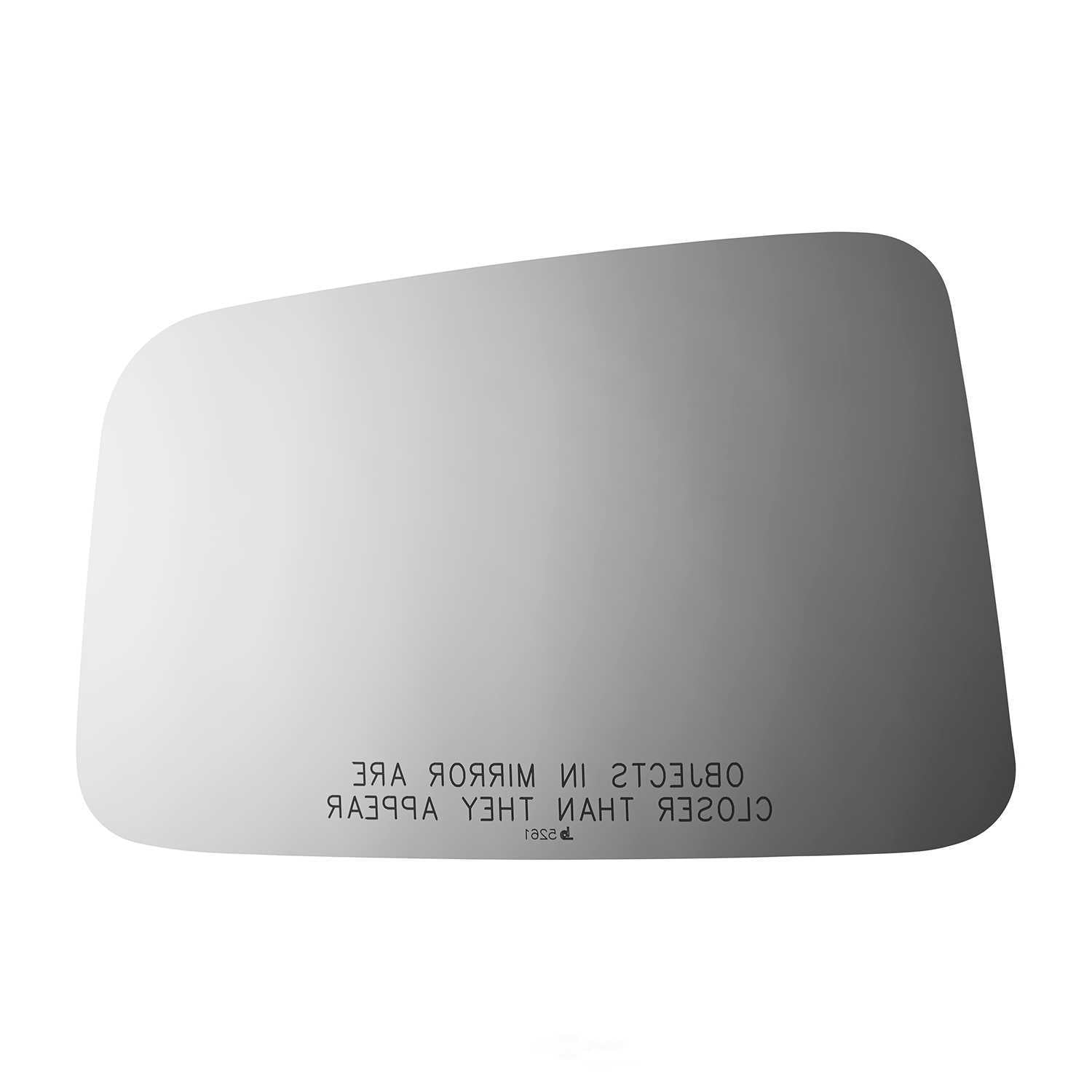 Burco Side View Mirror Replacement Glass - Clear Glass - 5261