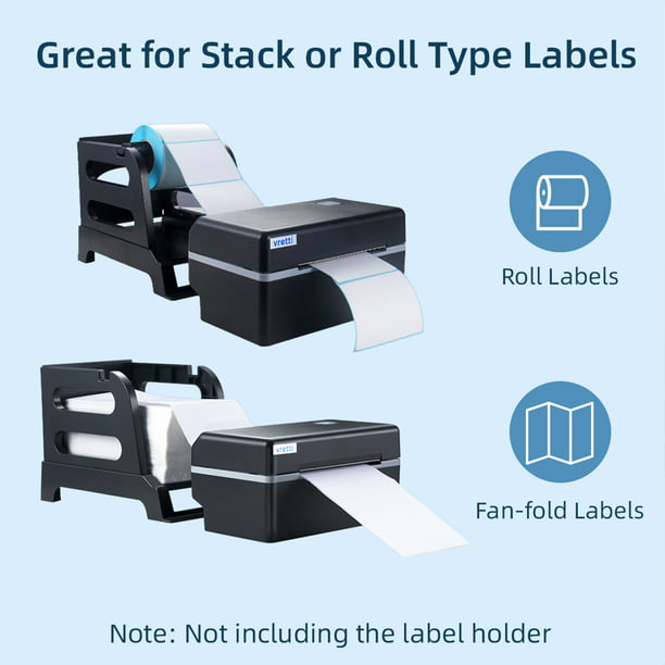 VRETTI USB Thermal Label Printer,4x6 Shipping Label Desktop Barcode Printer for Shipping Packages, Small Business,Etsy, Shopify,Compatible With Windows Mac. - Walmart.com