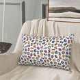 thumbnail image 5 of Daiia Colorful Numbers Bedding Waterproof Pillow Protector Zippered Queen – Bed Bug Proof Pillow Encasement-20"x30", 5 of 6