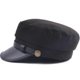 thumbnail image 3 of Peaked cap for unisex baker boy military cadet hat, 3 of 4