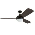 thumbnail image 5 of Prominence Home Calico 52" Bronze Modern Ceiling Fan with 3 Blades, Integrated LED Light Kit, Remote & Reverse Airflow, 5 of 10
