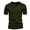 Army Green, variant on SwiftWear Men's Muscle Slim Henley Shirts Summer Basic Solid Lightweight Tees Tops Workout Shirts for Men, White-3XL
