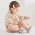 thumbnail image 4 of Baby Footwears Toddlers Prewalkers Soft Infant Newborns Crib Shoes for Girl Flats Baby Slipper, 4 of 9