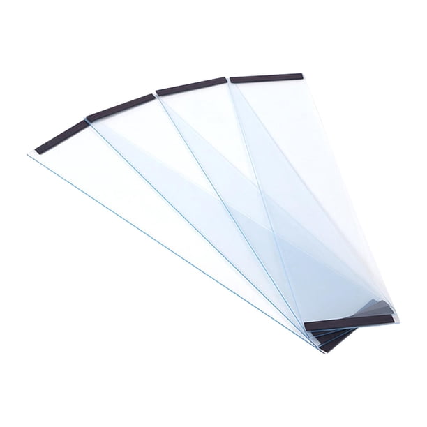 Protector de 4 piezas, jaula interactiva para pájaros, protección de doble cara, jaula para pájaros de PVC de dureza L