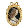 thumbnail image 2 of Lipstore Picture Frame Vintage Design Ornate,Sturdy,Tabletop Display or Wall Hanging Oval Gold, 2 of 8