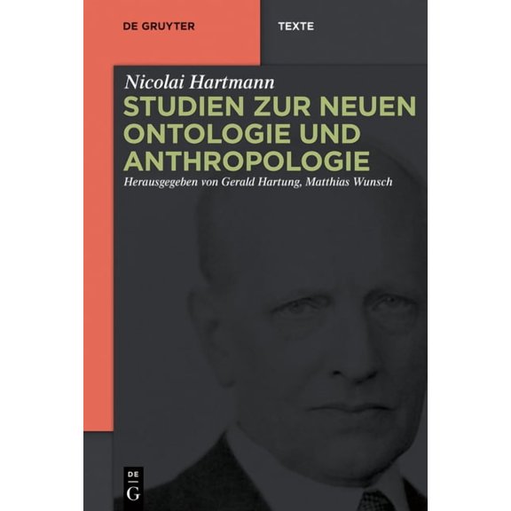 de Gruyter Texte Studien Zur Neuen Ontologie Und Anthropologie, (Hardcover)