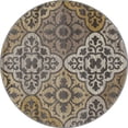 thumbnail image 2 of Art Carpet 841864101003 4 x 6 ft. Arabella Collection Tilework Woven Area Rug, Yellow, 2 of 4