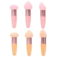 thumbnail image 1 of 6 esponjas de maquillaje: esponjas para difuminar, base de maquillaje con mango, aplicador de cosméticos, accesorios para polvos y líquidos., 1 of 7