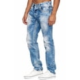 thumbnail image 2 of Men's Jeans Basic Streetwear Thick Seams Regular Fit, 2 of 3
