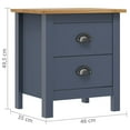 thumbnail image 6 of vidaXL Bedside Cabinet Accent End Table Living Room Office Solid Wood Pine, 6 of 34