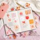 thumbnail image 3 of 225pcs Peach Washi Paper Stickers, DIY Decoration Mini Size Fruits Peach Sticker for Laptop, Planners Scrapbook, Diary Notebooks, Album, Phone Case (P, 3 of 4