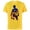 Yellow, variant on Marvel Spider-Man: No Way Home Peter Parker Silhouette - Short Sleeve Cotton T-Shirt for Adults - Customized-Red