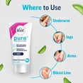 thumbnail image 6 of Veet Hair Removal Cream 5in1 Skin Benefits Sensitive Skin Body & Legs 50g, 6 of 6